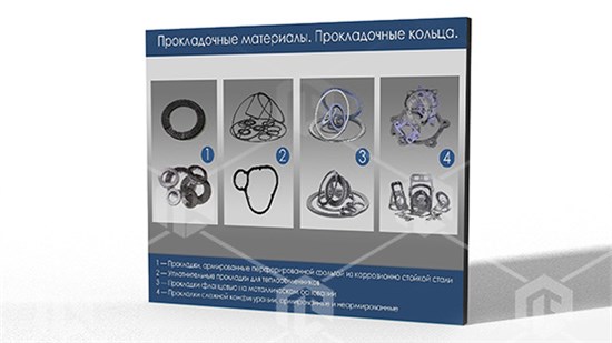 Демонстрационный набор «Прокладочные материалы»