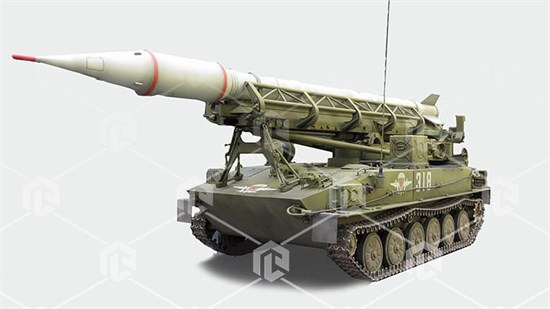 Макет Пусковой установки 2П16 комплекса "Луна"