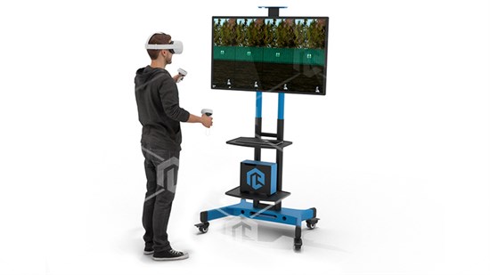 Интерактивный лазерный тир с конструктором стрелковых упражнений PL-LSR-Tactical VR