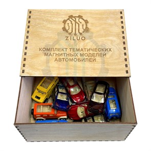 ДБ0003 2.5.13 Комплект тематических магнитных моделей автомобилей