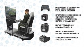 Тренажер «Оператор БПЛА мультироторного типа PL-DRONE - Максимальная комплектация» K4