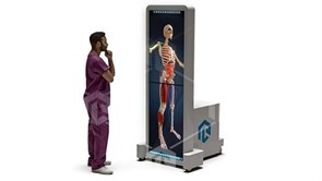 Интерактивный анатомический стол PL-Anatomy Tab Duo (полноростовой поворотный)