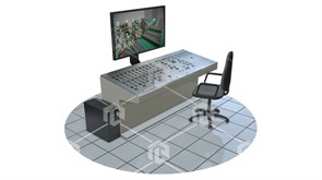 Тренажерный комплекс технологического оборудования «Извлекательно-калибровочный стан»