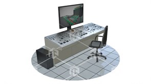 Тренажерный комплекс технологического оборудования «Линия загрузки заготовок»