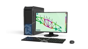 Виртуальный учебный стенд "Метод конечных элементов. Обработка результатов"