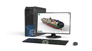 Виртуальный программный комплекс «Изучение конструкции и устройства контейнеровозов» К1