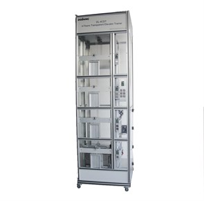 DLLY-4CDT Прозрачная стойка для четырехэтажного лифта