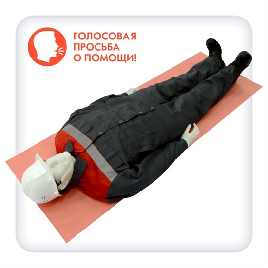 Тренажер-манекен для отработки навыков иммобилизации с голосовым сопровождением 13361 - фото 5952