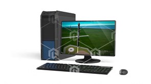 Учебно-лабораторный комплекс для отработки применения систем технического зрения при посадке объекта на площадку с применением виртуального генератора синтетических данных и машинного зрения ВАК-ЛКОПТ-01